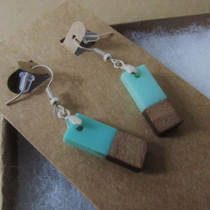 18K WG Plated Multi Media Naturals Earrings